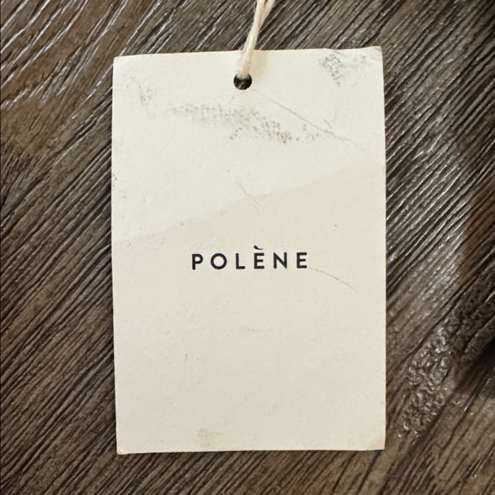 Polene Numéro Sept Crossbody Wallet BANDOULIERE NOIR LISSE - Picture 5 of 12